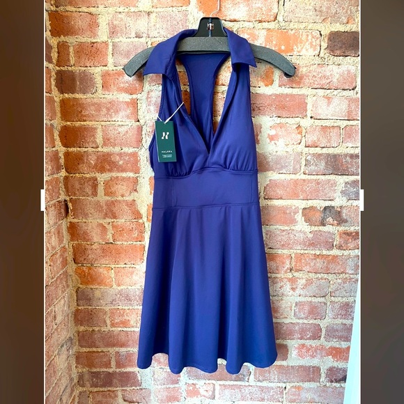 HALARA Dresses & Skirts - HALARA Cloudful® Air Collared Deep V Neck Racerback 2-Piece Golf Dress-Golf Tee